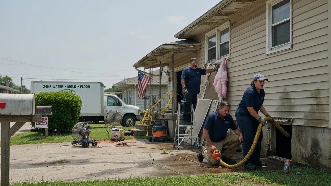 Water Damage Repair in Dover, OK near me